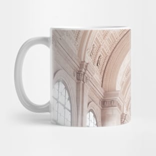 Light Academia aesthetic white romantic architecture Mug